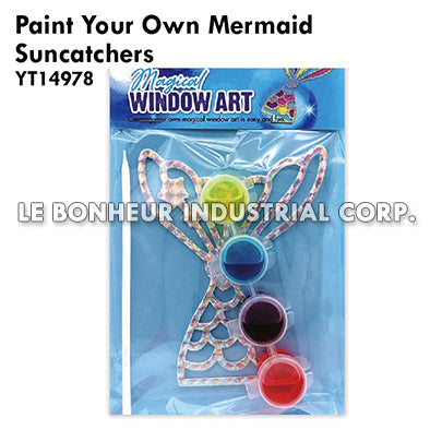 Paint Your Own Mermaid Sun Catchers