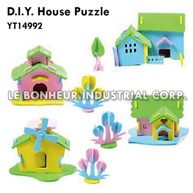 D.I.Y. House Puzzle