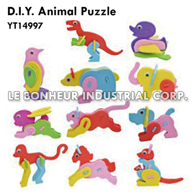 D.I.Y. Animal Puzzle