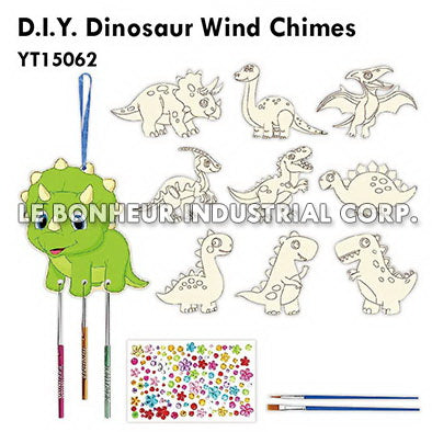 D.I.Y. Dinosaur Wind Chimes