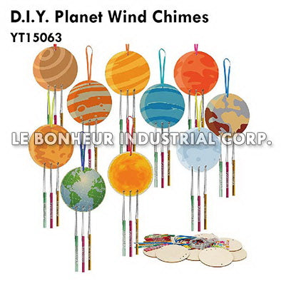 D.I.Y. Planet Wind Chimes