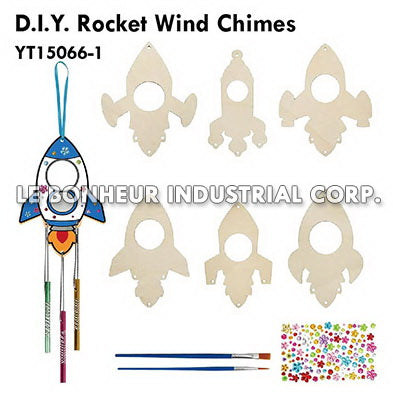D.I.Y. Rocket Wind Chimes