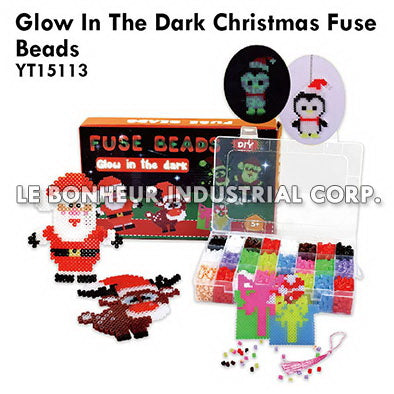 Glow In The Dark Christmas Fusebeads