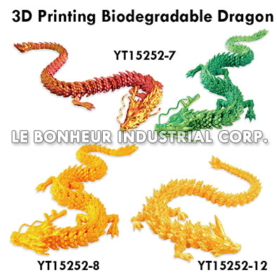 3D Printing Biodegradable Dragon