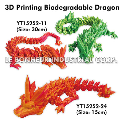 3D Printing Biodegradable Dragon