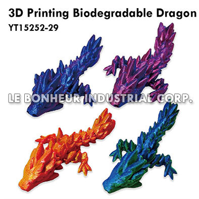 3D Printing Biodegradable Dragon
