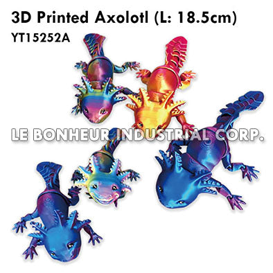 3D Printed Axolotl