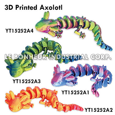 3D Printed Axolotl