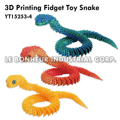 3D Printing Fidget Toy Snake