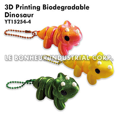 3D Printing Biodegradable Dinosaur
