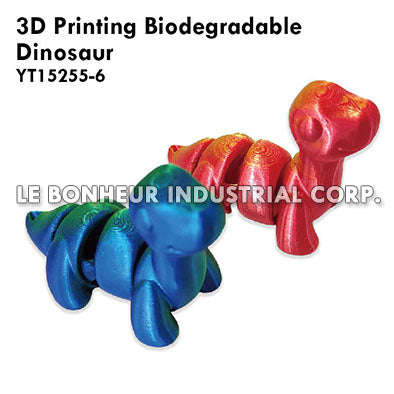 3D Printing Biodegradable Dinosaur