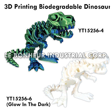 3D Printing Biodegradable Dinosaur
