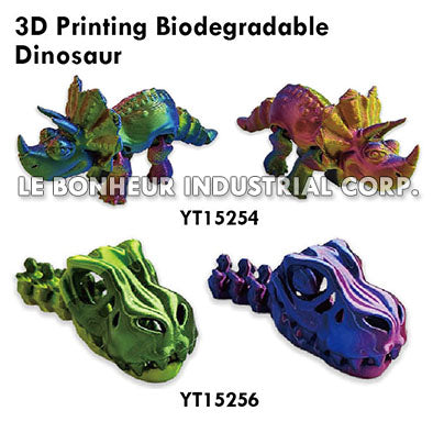 3D Printing Biodegradable Dinosaur