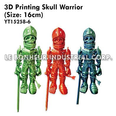 3D Printing Skull Warrior
