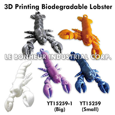 3D Printing Biodegradable Lobster