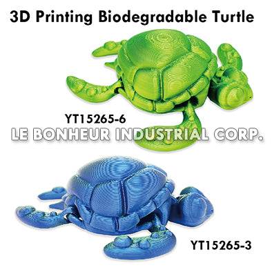 3D Printing Biodegradable Turtle