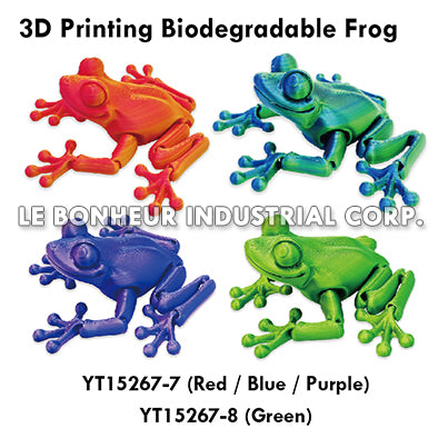 3D Printing Biodegradable Frog