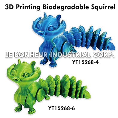 3D Printing Biodegradable Squirrel
