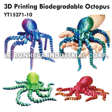 3D Printing Biodegradable Octopus