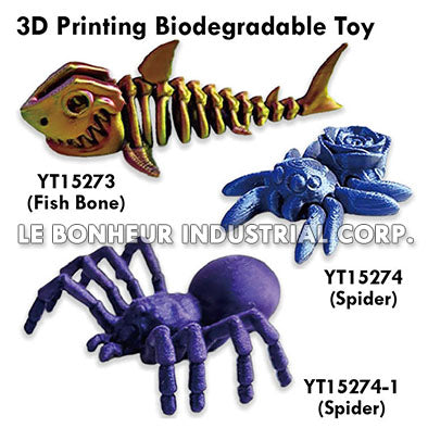3D Printing Biodegradable Spider