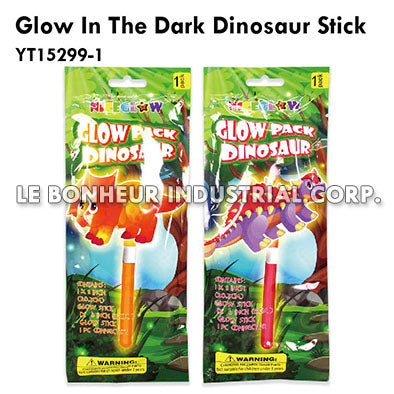 Glow In The Dark Dinosaur Stick