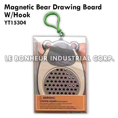 Magnetic Bear Drawing Board W/Hook