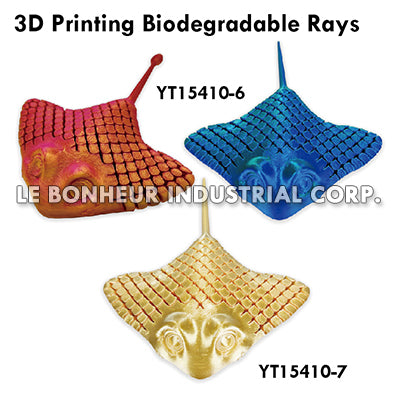 3D Printing Biodegradable Rays