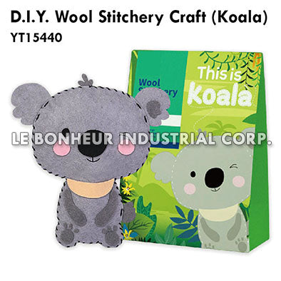 D.I.Y. Wool Stitchery Craft (Koala)