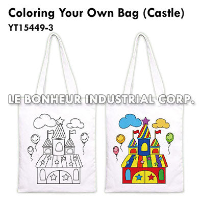 Coloring Your Own Bag (Castle)