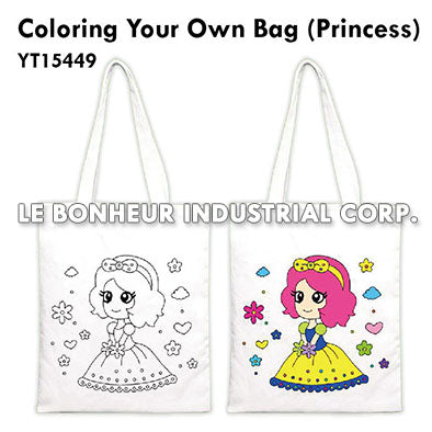 Coloring Your Own Bag (Princess)