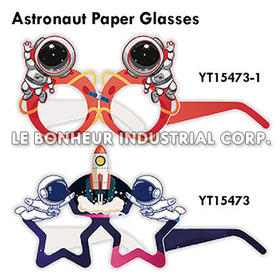 Astronaut Paper Glasses