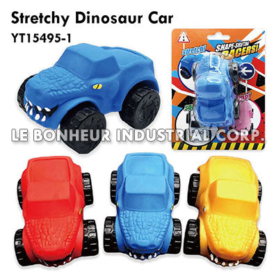 Stretchy Dinosaur Car