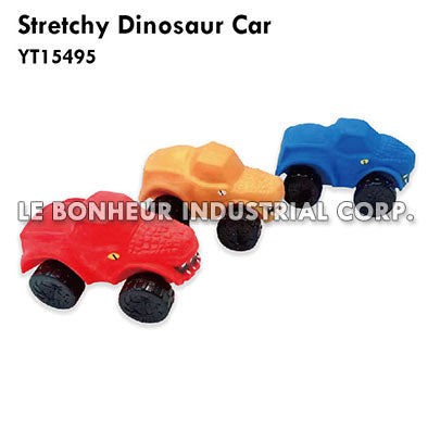 Stretchy Dinosaur Car