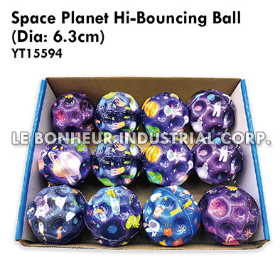 Space Planet Hi-Bouncing Ball