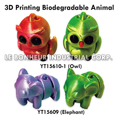 3D Printing Biodegradable Owl