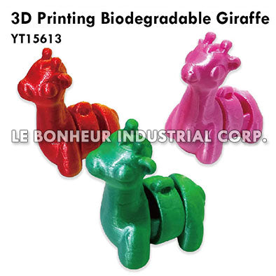 3D Printing Biodegradable Giraffe
