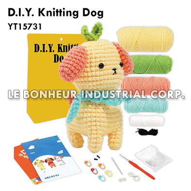 D.I.Y. Knitting Dog