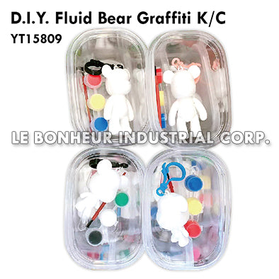D.I.Y. Fluid Bear Graffiti K/C