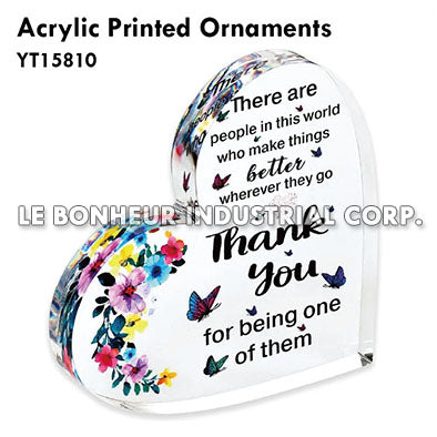 Acrylic Printed Ornaments