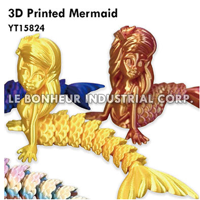 3D Printed Mermaid