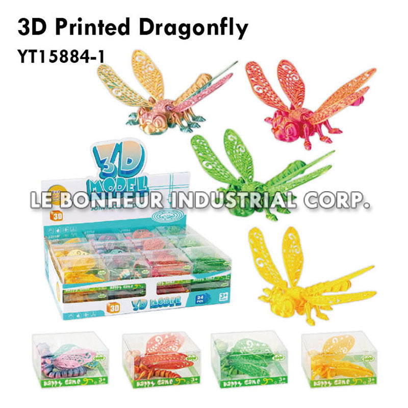 3D Printed Dragonfly