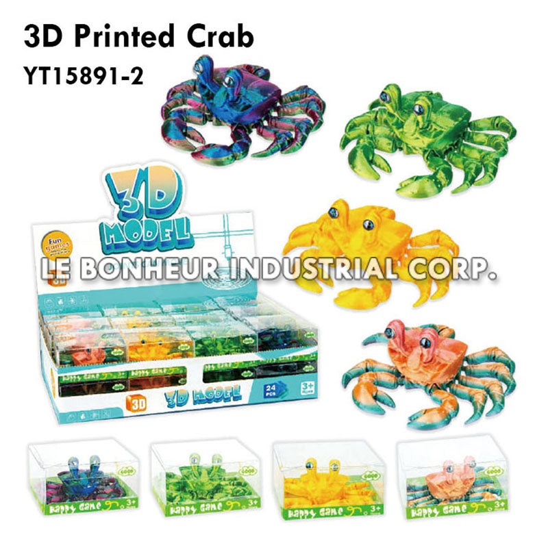 3D Printed Crab