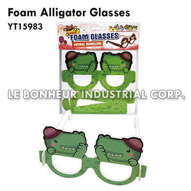 Foam Alligator Glasses