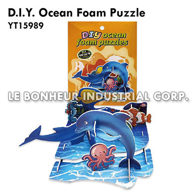 D.I.Y. Ocean Foam Puzzle