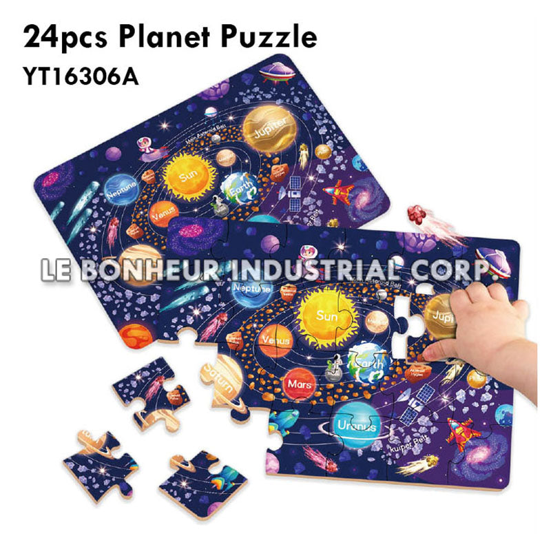 24pcs Planet Puzzle