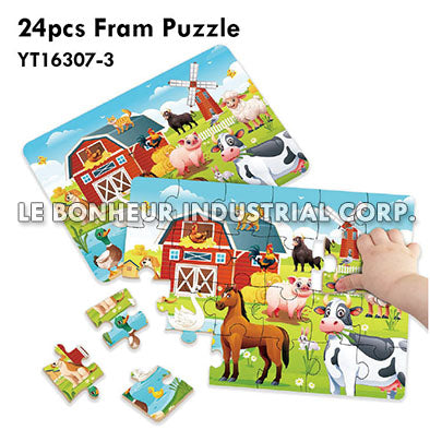 24pcs Fram Puzzle