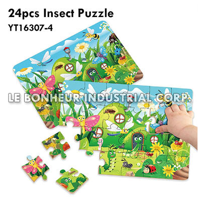 24pcs Insect Puzzle