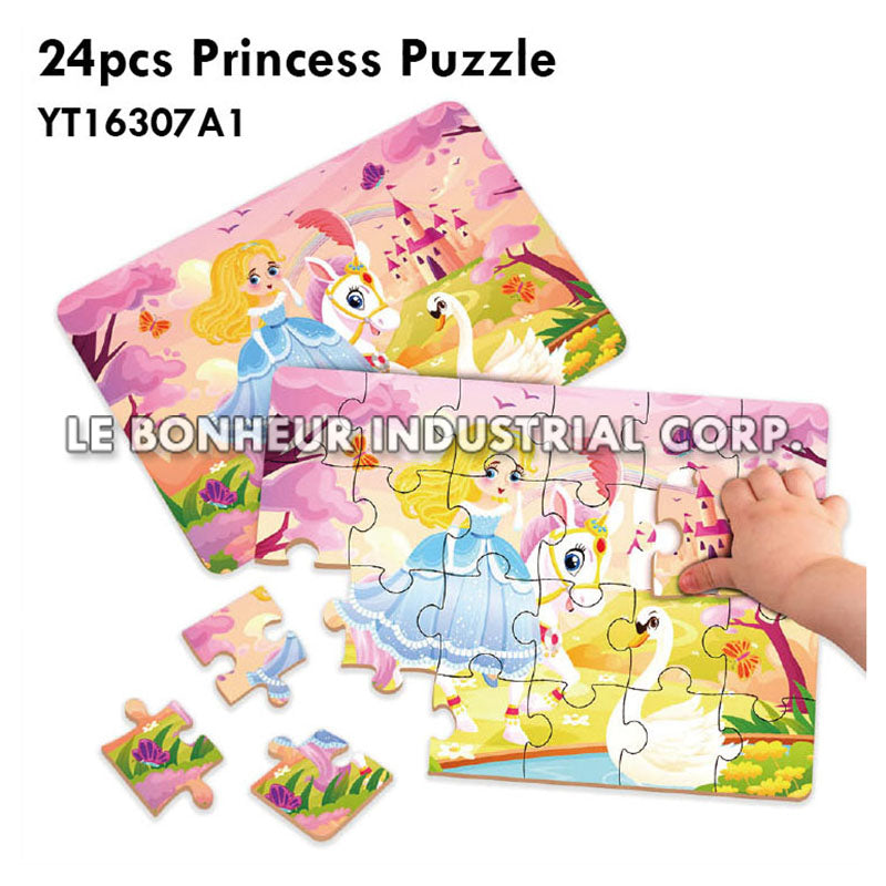 24pcs Princess Puzzle