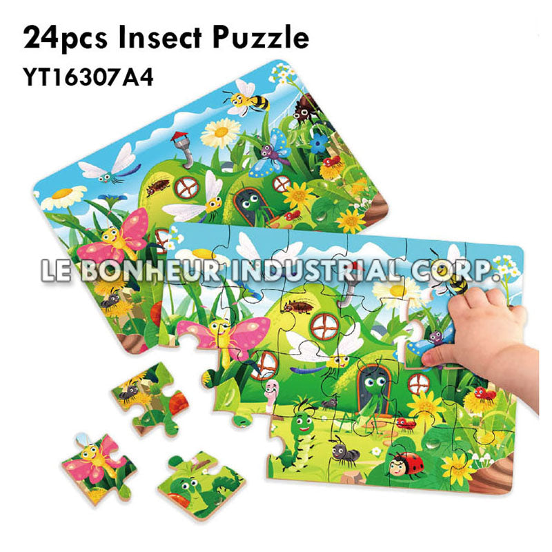 24pcs Insect Puzzle