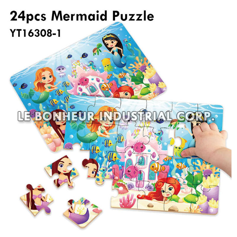 24pcs Mermaid Puzzle